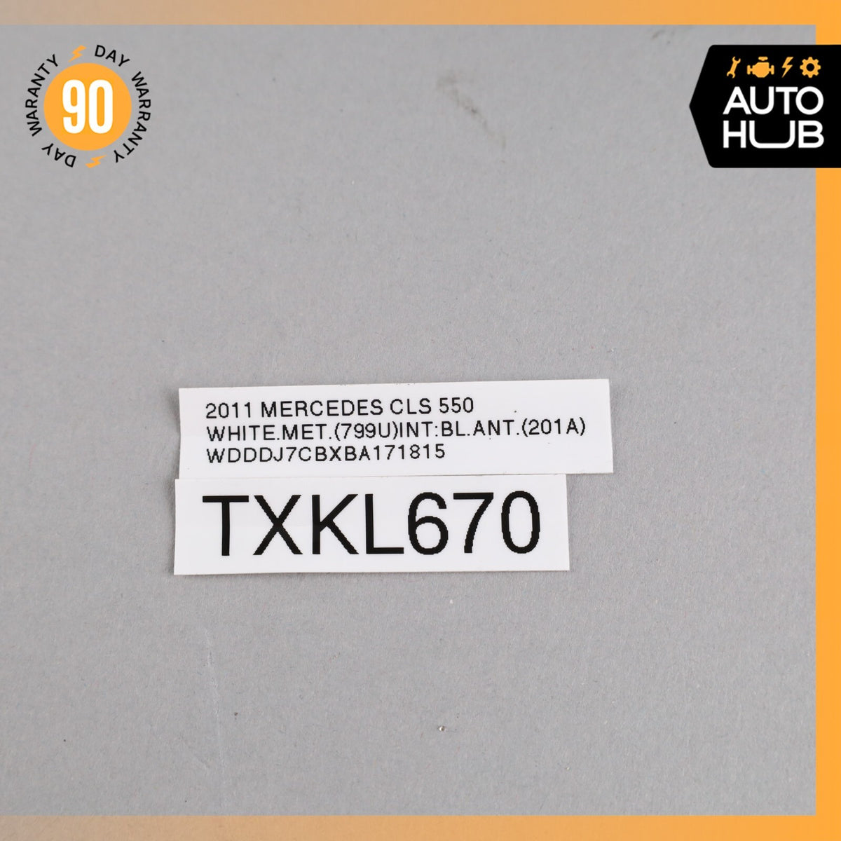 06-11 Mercedes W219 CLS550 CLS55 Front Right Exterior Door Handle Keyless Go OEM - photo 11