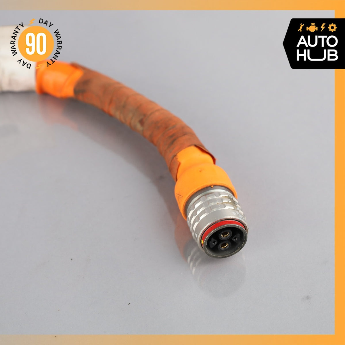 15-18 Porsche Cayenne E-Hybrid 958 A/C AC Compressor High Voltage Wire Cable OEM - photo 12