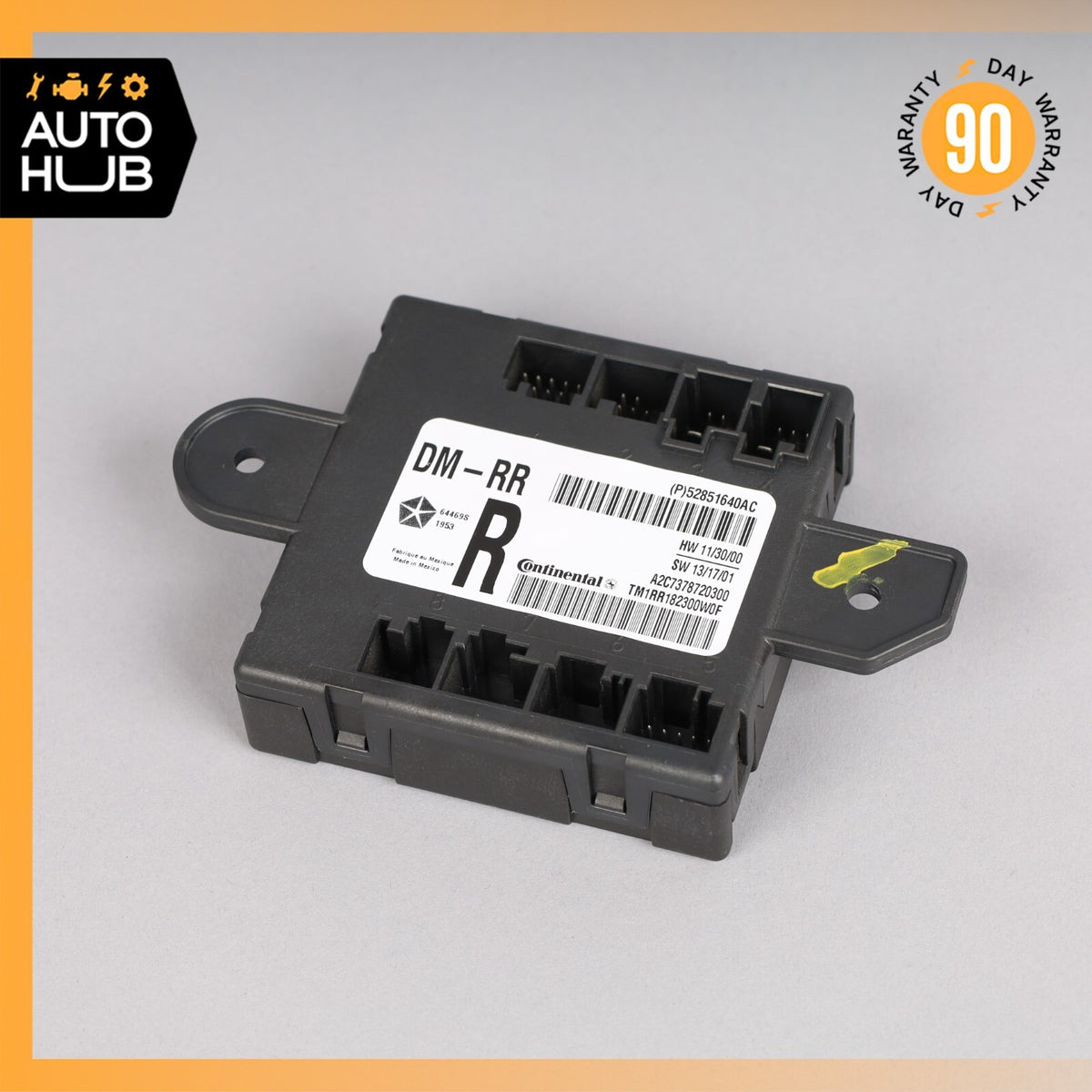17-20 Maserati Ghibli Levante Rear Right Passenger Side Door Control Module OEM - photo 3