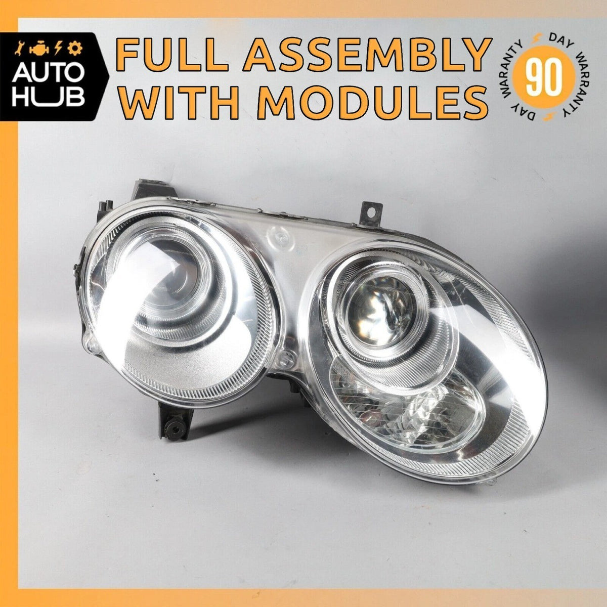 03-08 Bentley Continental GT GTC Flying Spur Right Headlight Lamp Xenon OEM - photo 1
