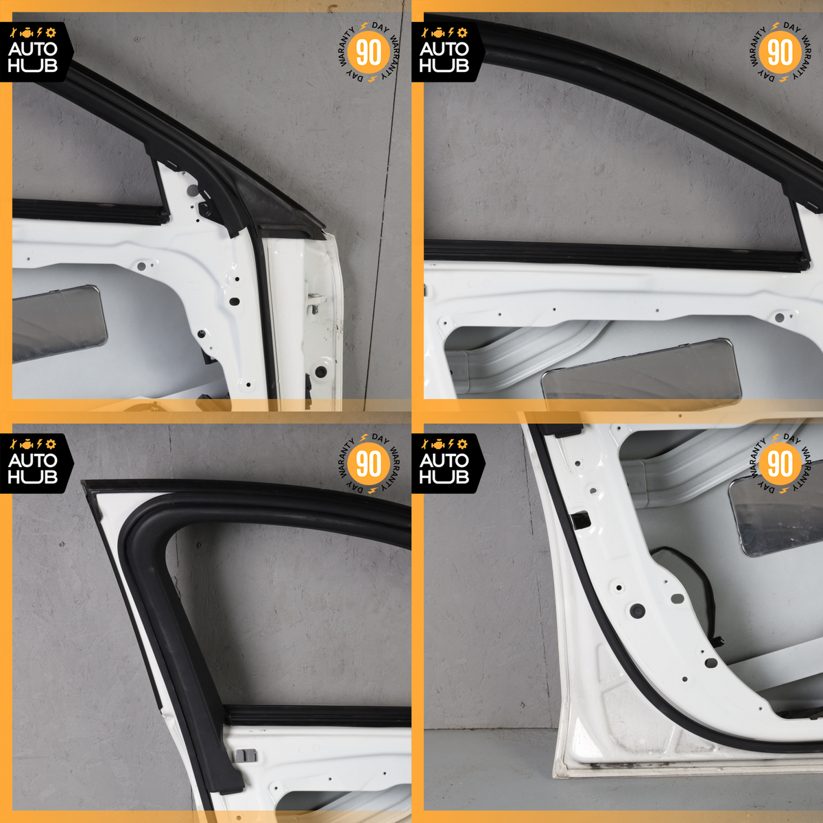 15-21 Mercedes W205 C300 C350e C400 C450 AMG Left Side Door Shell White OEM - photo 18