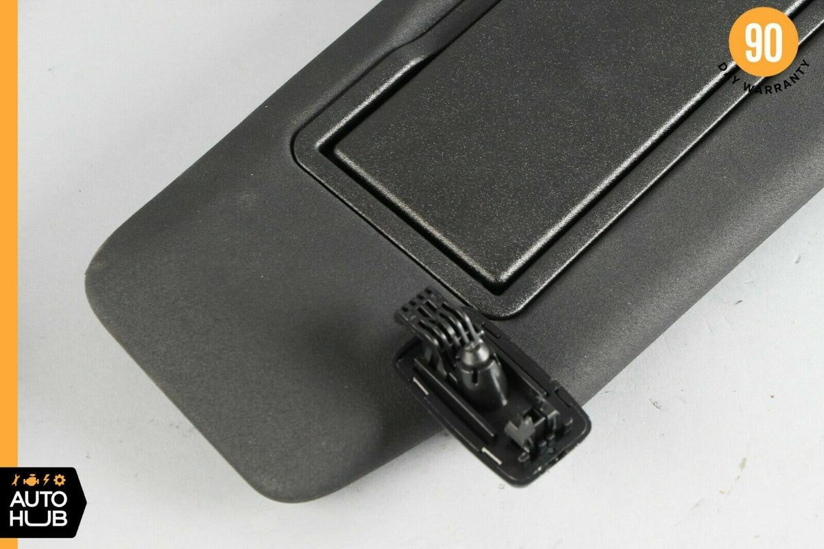 08-14 Mercedes W204 C300 C250 C350 Right Side Sunvisor Sun Visor Black OEM - photo 10