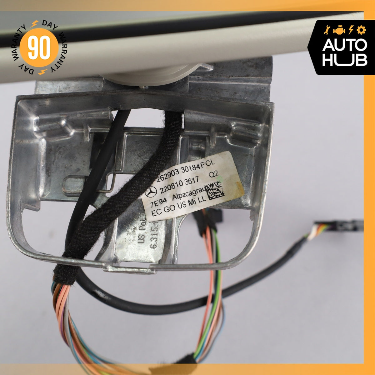 00-06 Mercedes W215 CL500 CL600 Interior Rear View Mirror 2158110007 Gray OEM - photo 15