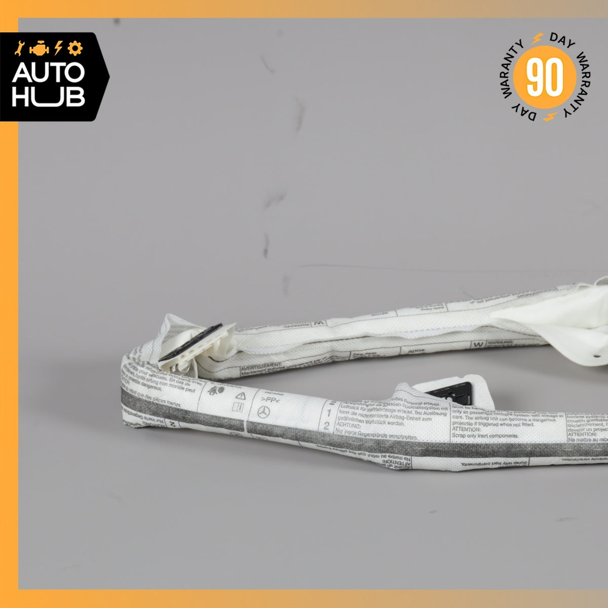 10-16 Mercedes W212 E350 E250 Sedan Roof Curtain Air Bag Right Side OEM - photo 11
