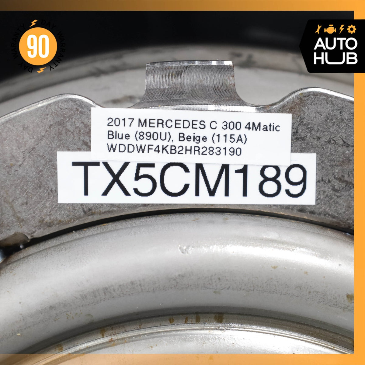 2017 Mercedes W205 C300 AWD 7G Automatic Transmission Assembly 722.969 OEM 74k - photo 19