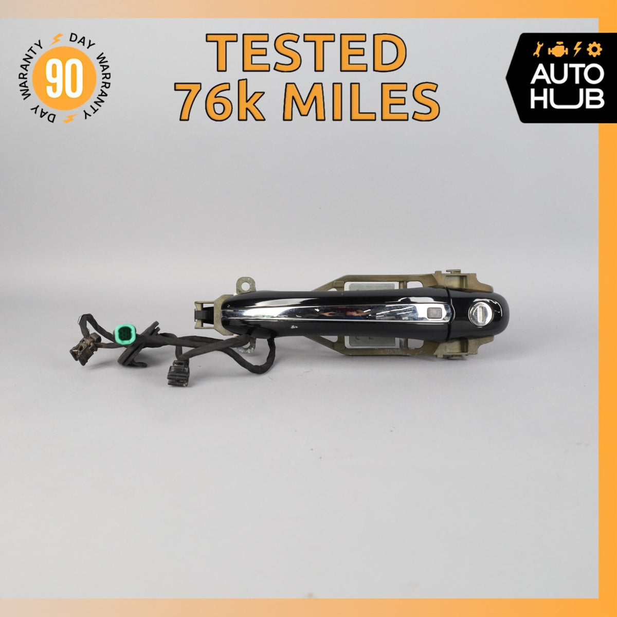 Bentley Continental Flying Spur GT Front Left Door Handle Keyless Go OEM 76k - photo 1