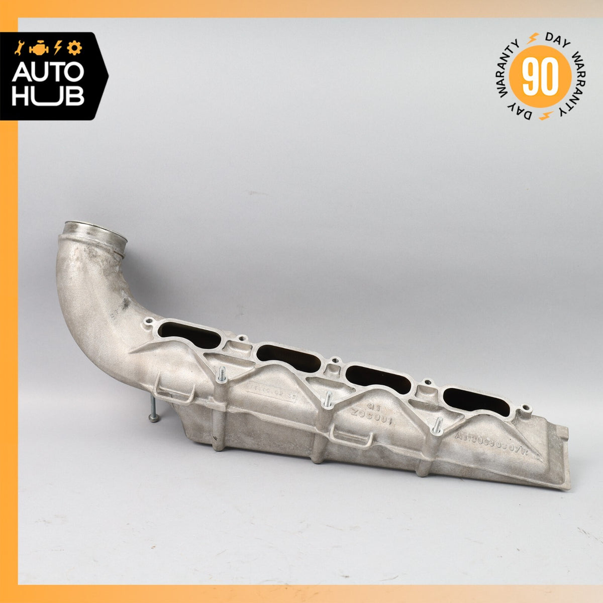 Mercedes R230 SL55 S55 E55 AMG Left Engine Kompressor Air Intake Manifold OEM - photo 11