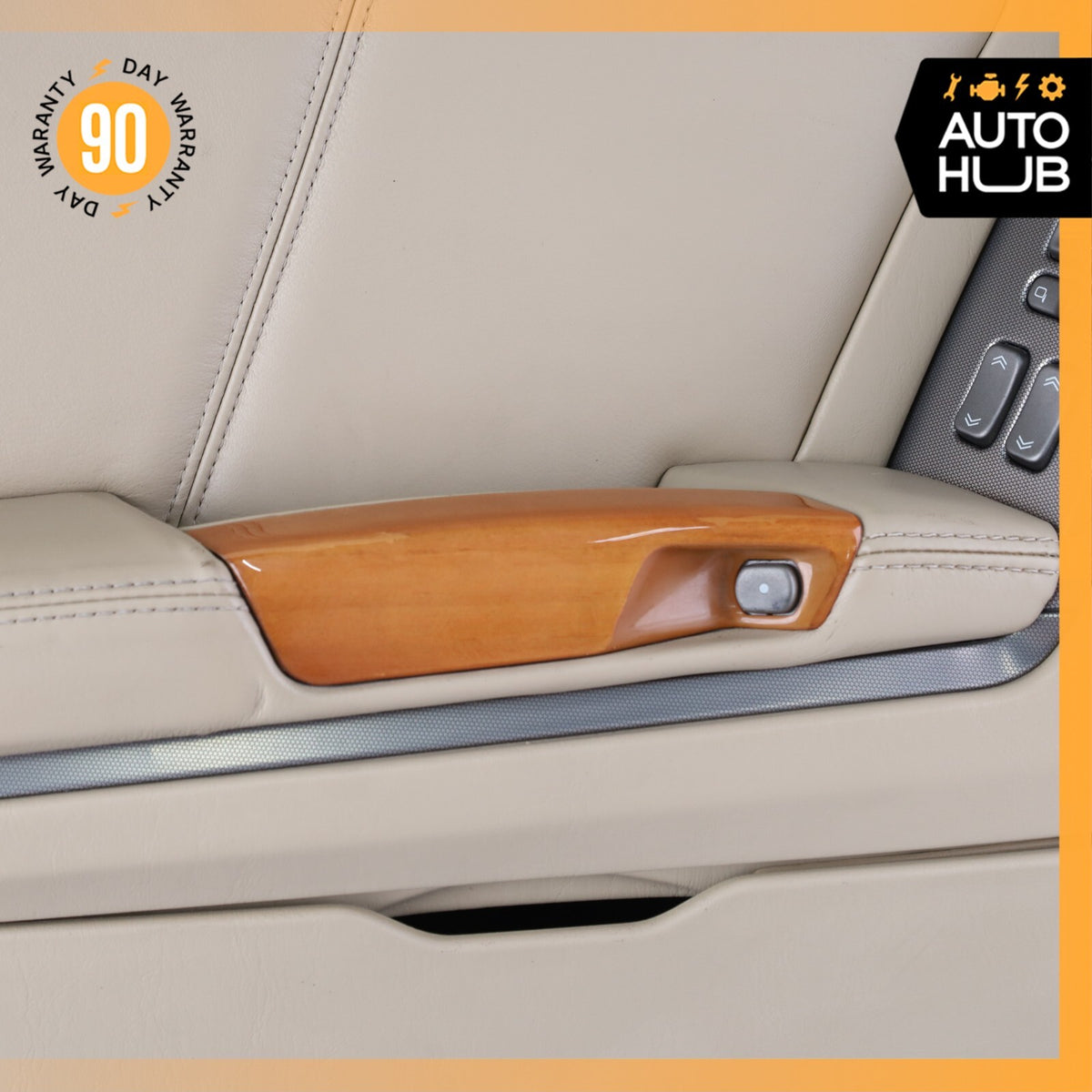 07-09 Cadillac XLR Left Driver Side Interior Door Panel Beige OEM 44k - photo 11
