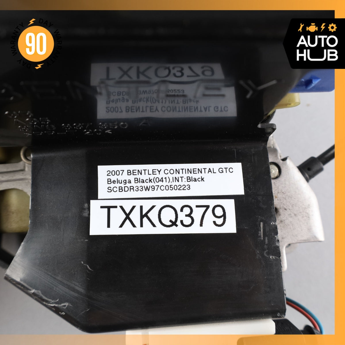 03-10 Bentley Continental GTC Front Right Door Lock Latch Keyless Go OEM - photo 14
