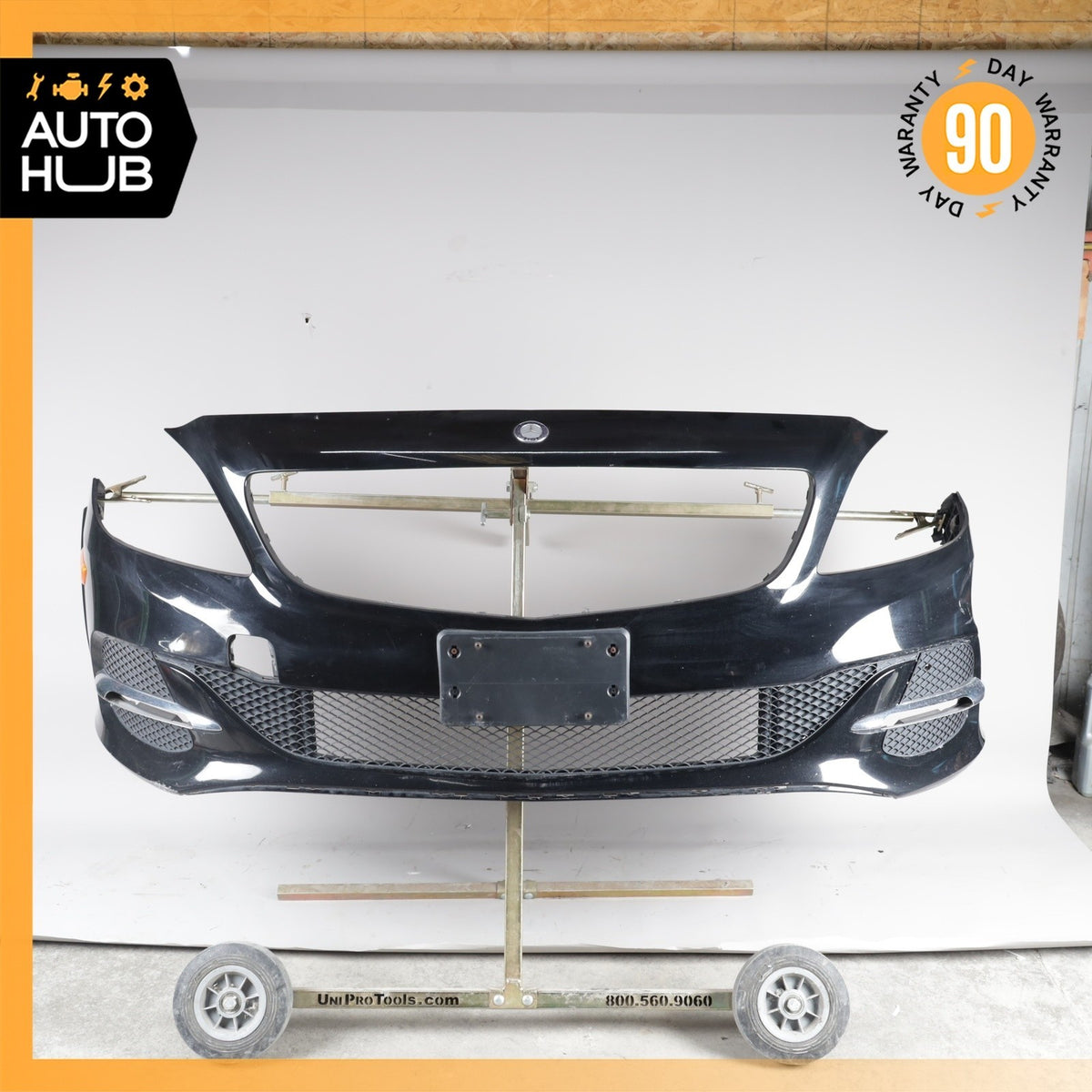 14-17 Mercedes W242 B250e Front Bumper Cover Assembly Black OEM - photo 1