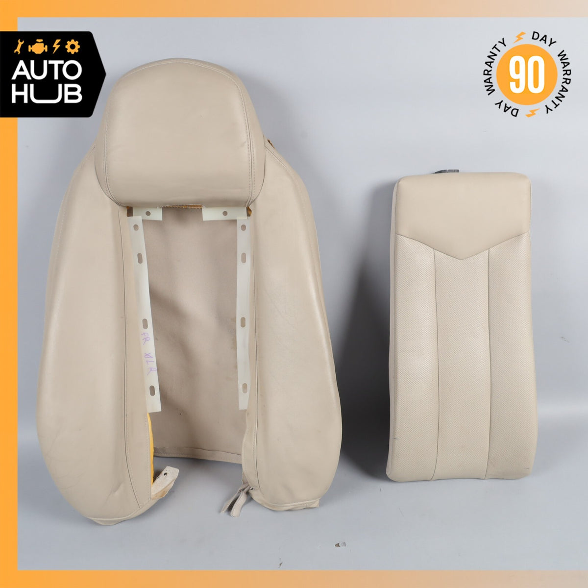 04-06 Cadillac XLR Right Passenger Side Top Upper Seat Cushion Beige OEM - photo 13