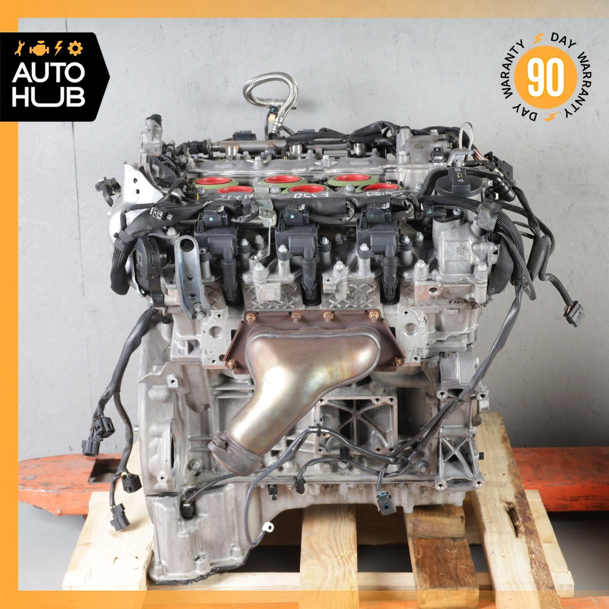 Mercedes W212 E350 C350 GLK350 M276 RWD Engine Motor Assembly 276.952 OEM 75k - photo 5
