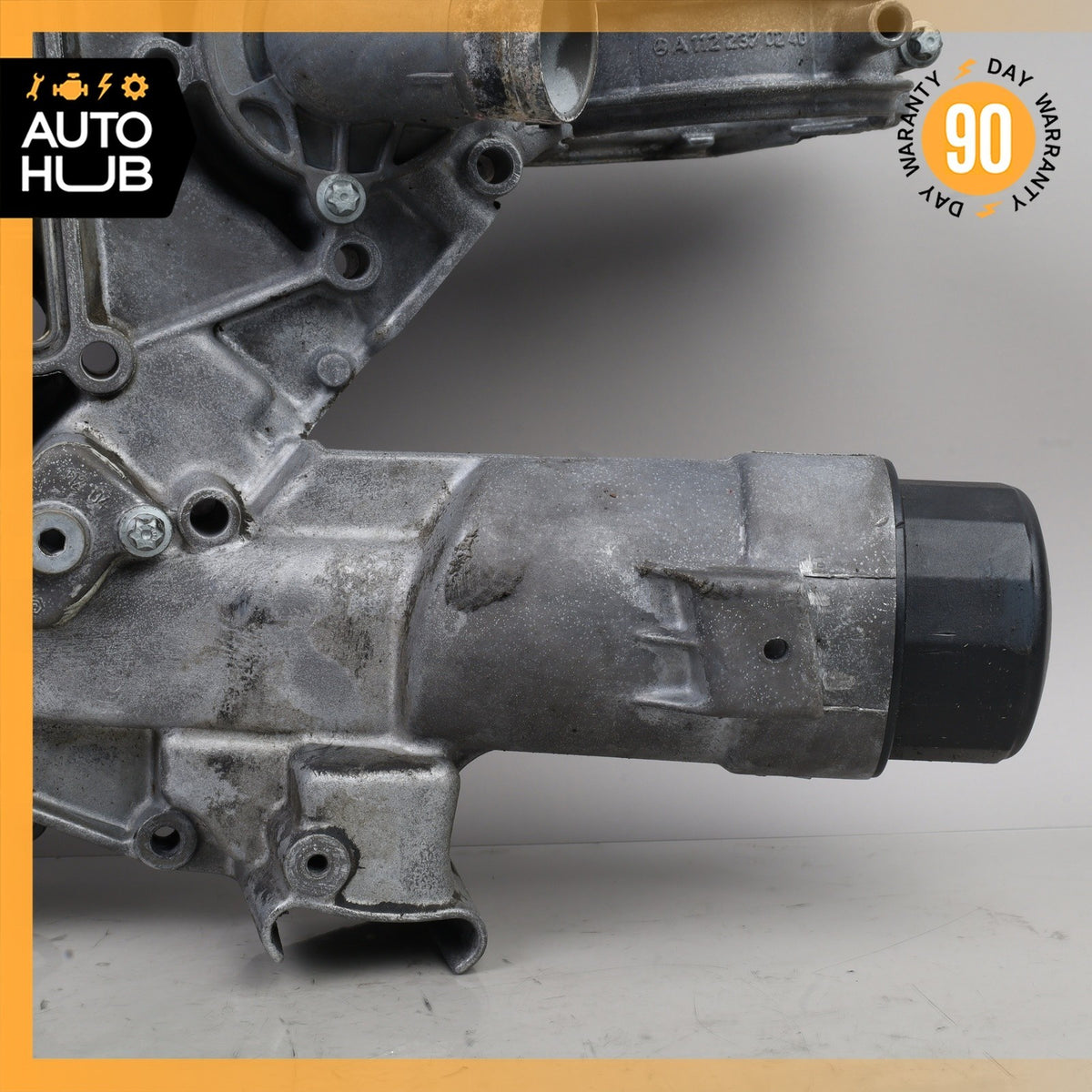 99-06 Mercedes W210 E430 E500 CLK500 Engine Motor Timing Cover OEM - photo 4