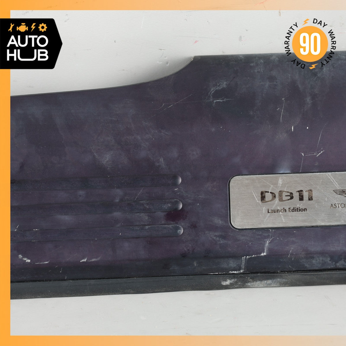 17-23 Aston Martin DB11 Left Driver Side Door Step Sill OEM - photo 5