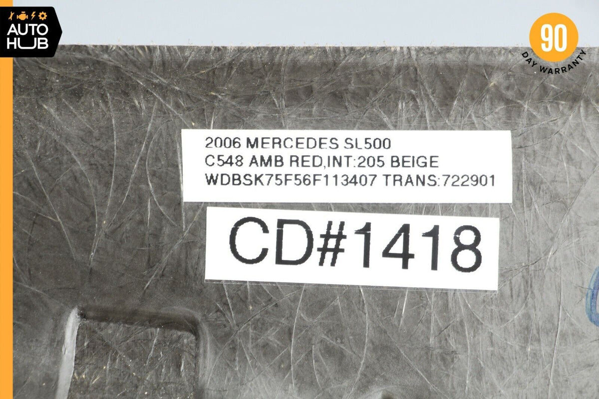 03-06 Mercedes R230 SL500 SL55 Front Right Side Interior Trim Panel A Pillar 60k - photo 12