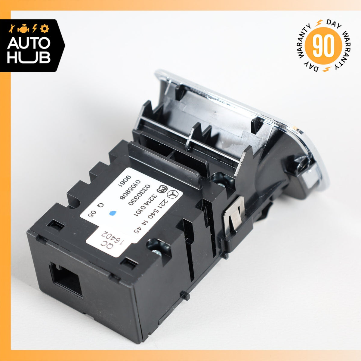 07-14 Mercedes W221 S63 CL550 Electronic Parking Button Switch 2215401445 OEM - photo 4