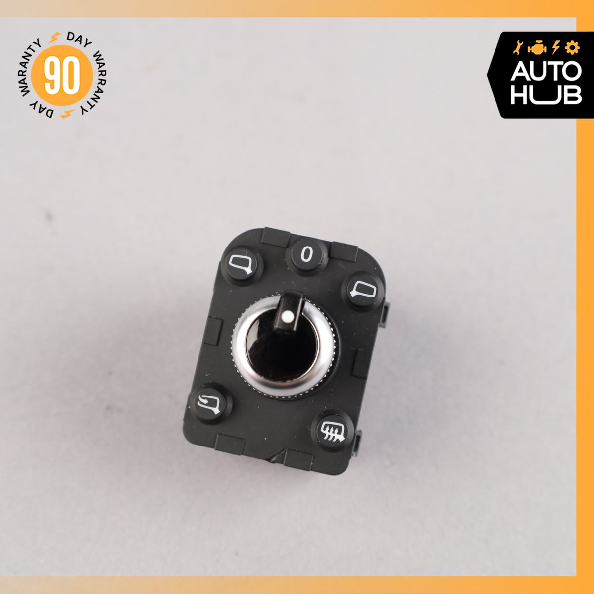 17-19 Audi 4M Q7 Rear View Door Mirror Adjust Switch OEM 87k - photo 2