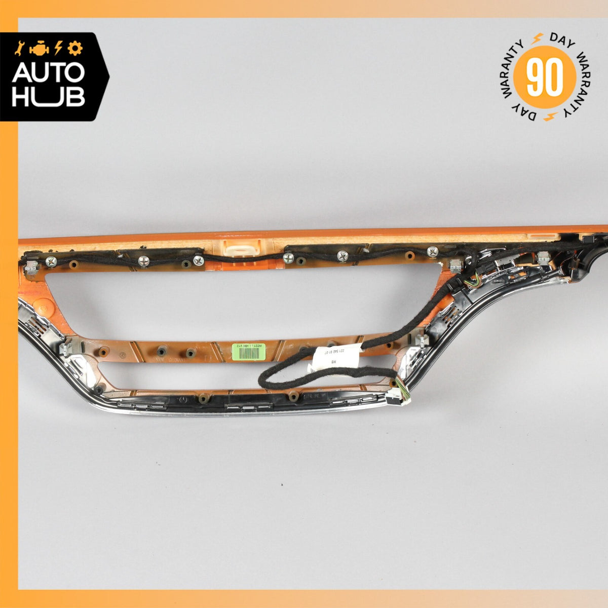 07-13 Mercedes W221 S600 S65 AMG V12 Dashboard Center Trim Bezel Designo OEM - photo 10