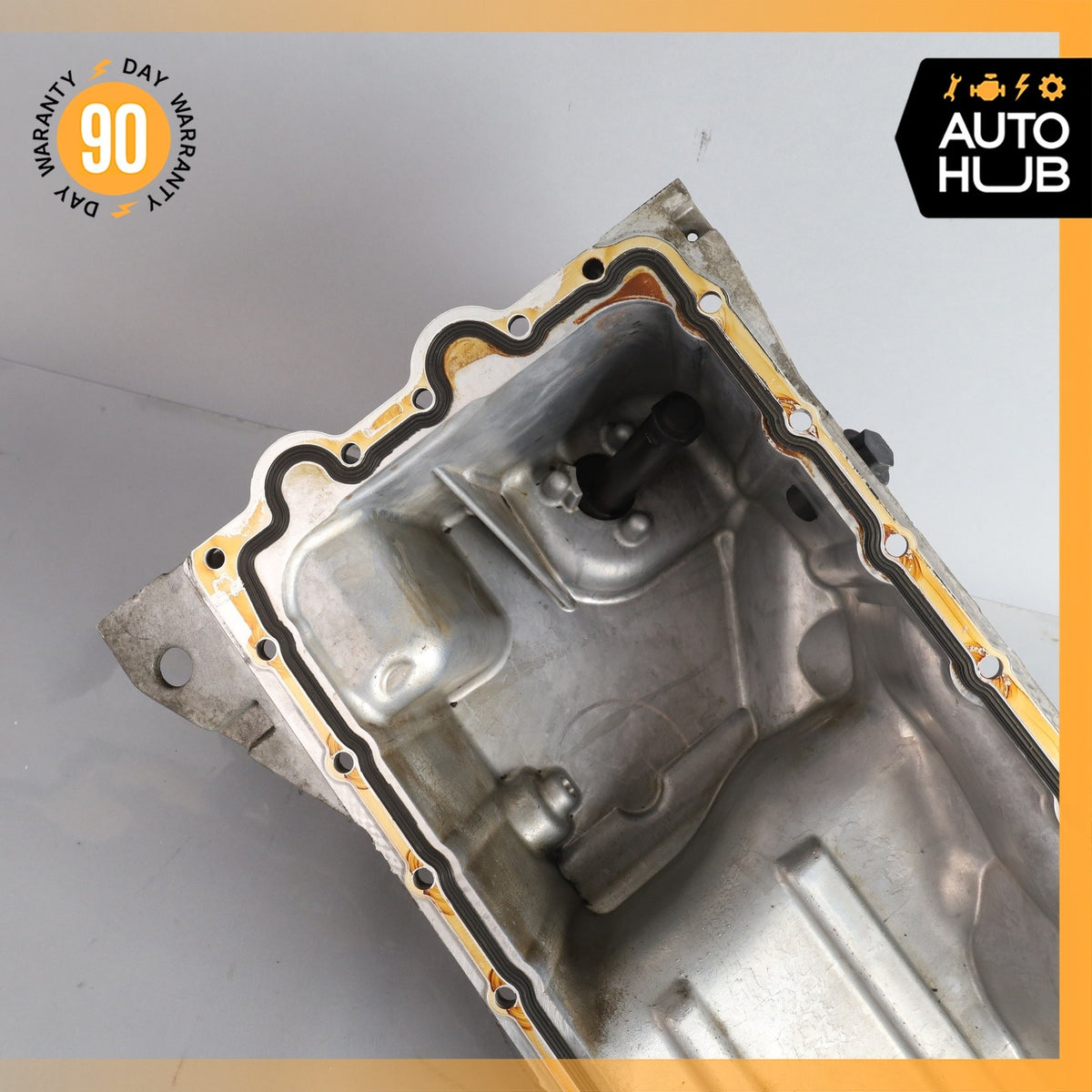 06-13 BMW E60 528i Z4 128i 3.0L N52B30 Engine Motor Lower Oil Pan 7552414 OEM - photo 15
