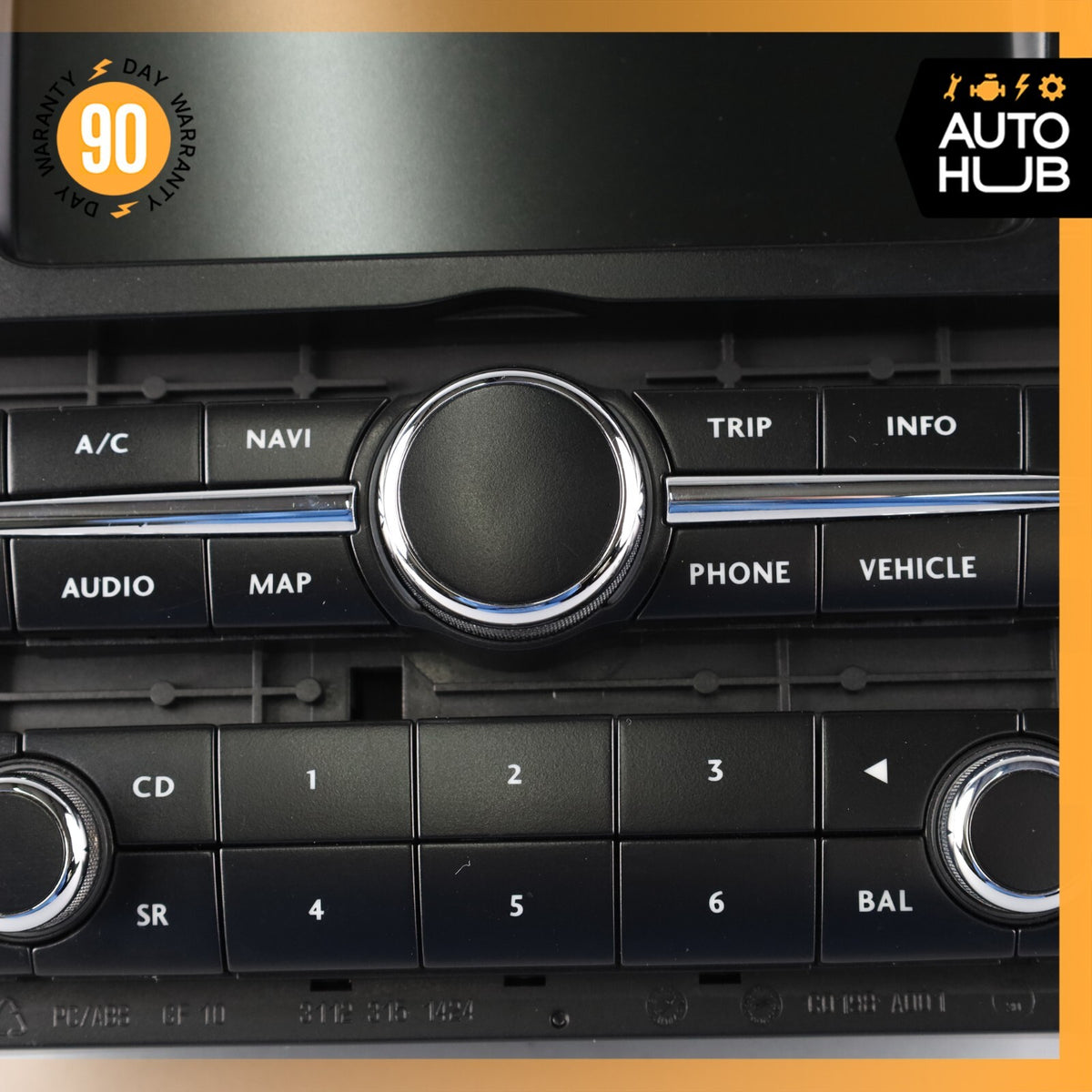 08-09 Bentley Continental GTC GT Command Head Unit Navigation Radio OEM 63k - photo 6