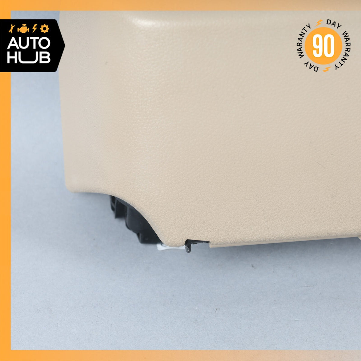 10-16 Mercedes W218 CLS550 E400 Right Side Under Seat Compartment Beige OEM - photo 3