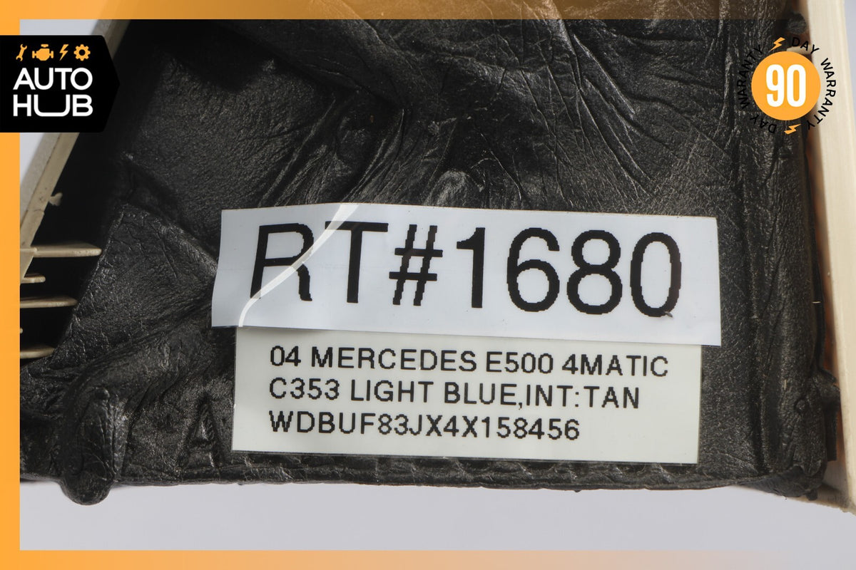 03-06 Mercedes W211 E500 E55 Tweeter Speaker Cover Left Driver Side Beige OEM - photo 11