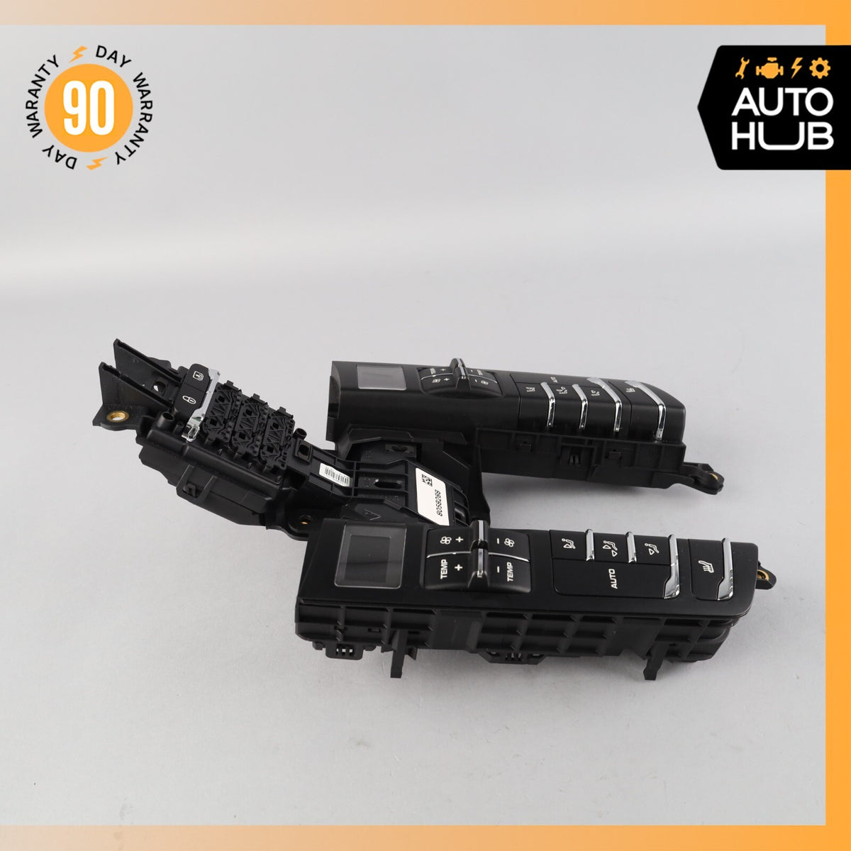 14-16 Porsche Panamera 970 Rear Console Climate Control Switch Control OEM - photo 11