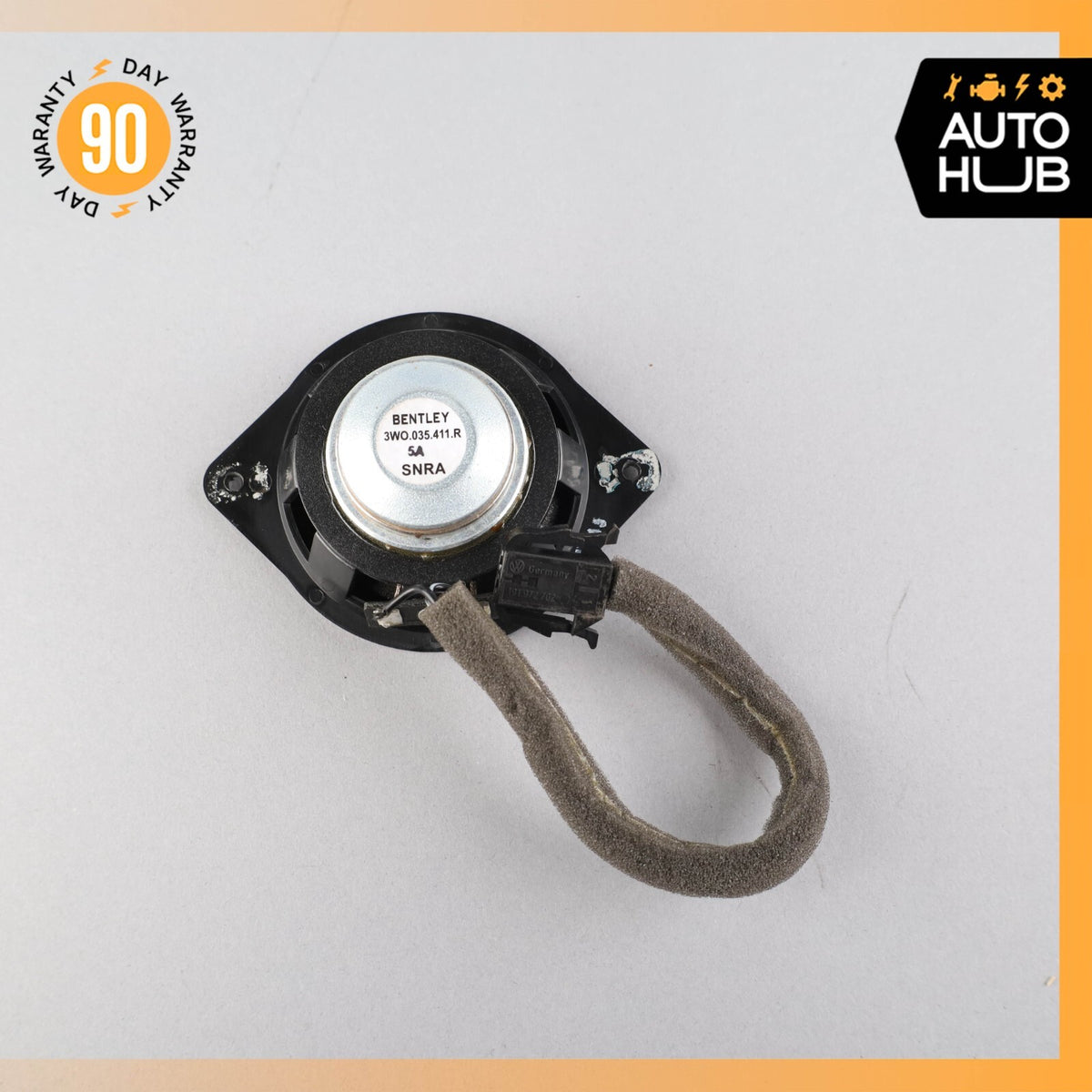 2006 Bentley Continental Flying Spur Rear Side Mid Range Sound Speaker OEM 78k - photo 6