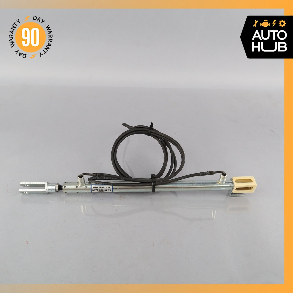 98-04 Mercedes R170 SLK230 Right Convertible Top Trunk Lid Cylinder OEM - photo 2