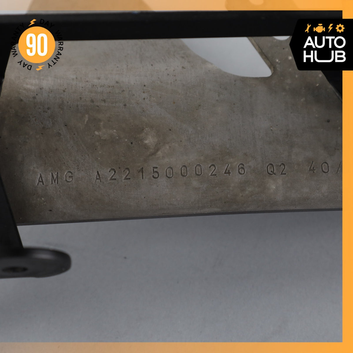 08-10 Mercedes W221 S63 CL63 AMG Heat Exchanger Mounting Bracket 2215000246 OEM - photo 15