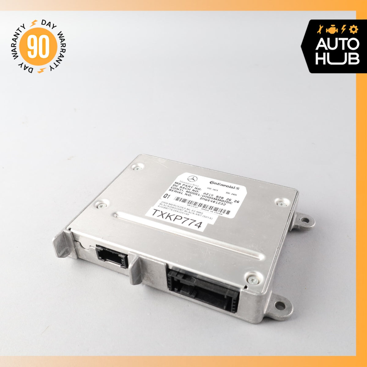 06-12 Mercedes W164 ML63 E350 Communication Control Module 2198202626 OEM - photo 2