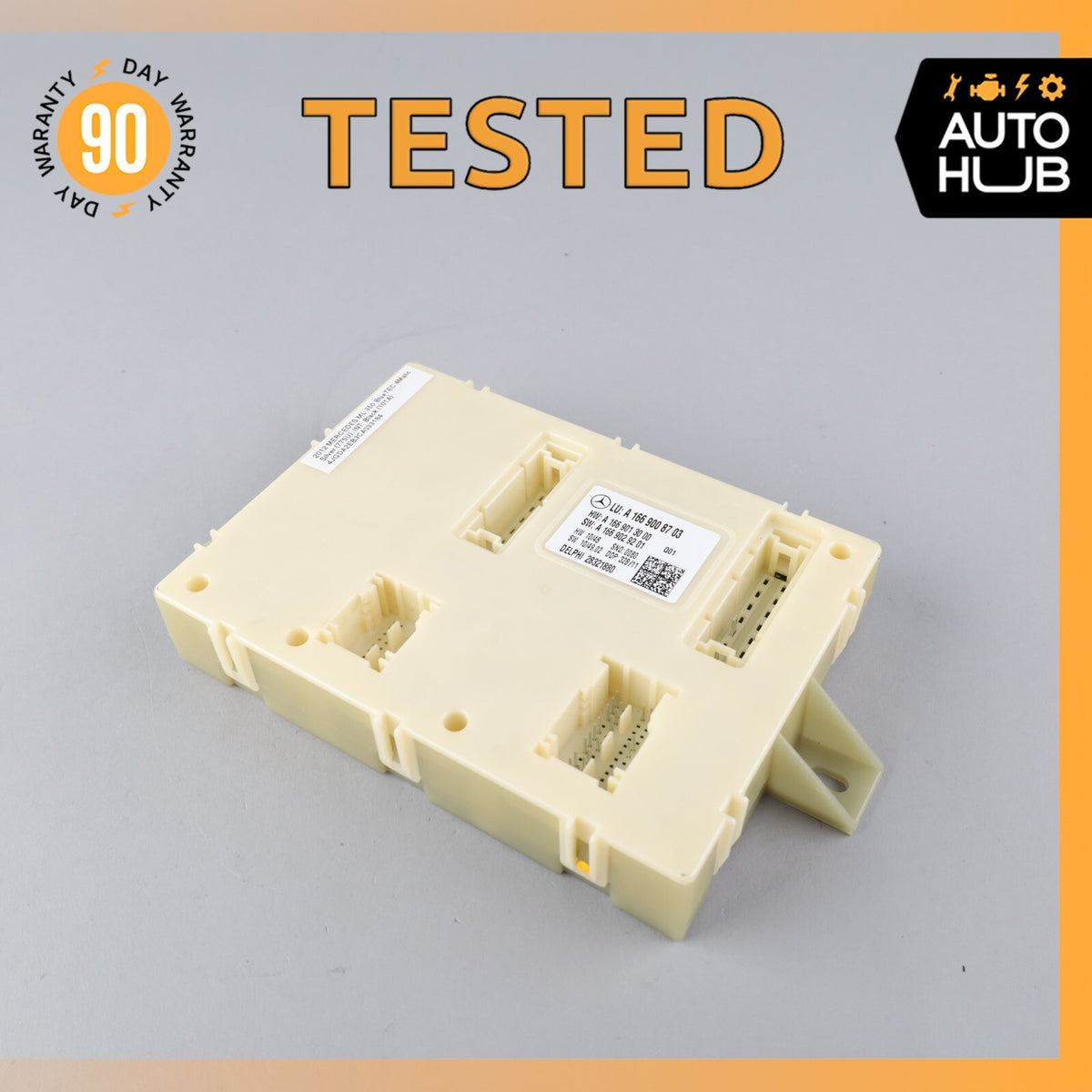 2012 Mercedes W166 ML350 Rear SAM Relay Fuse Box Module OEM - photo 1