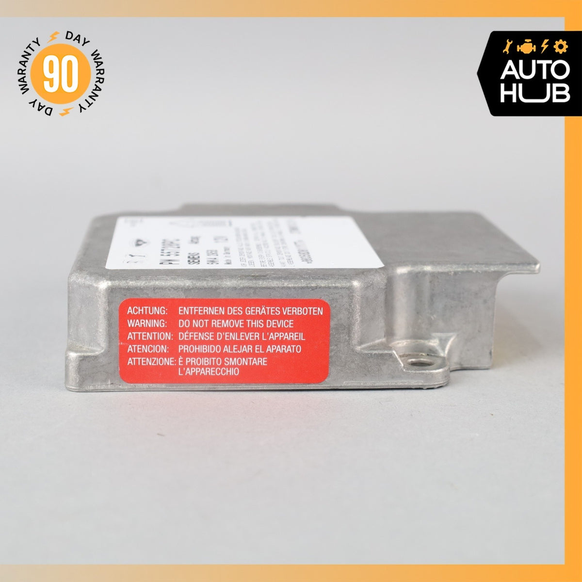 00-02 Bentley Arnage / RR Seraph Airbag Air Bag Sensor SRS Control Module OEM - photo 7
