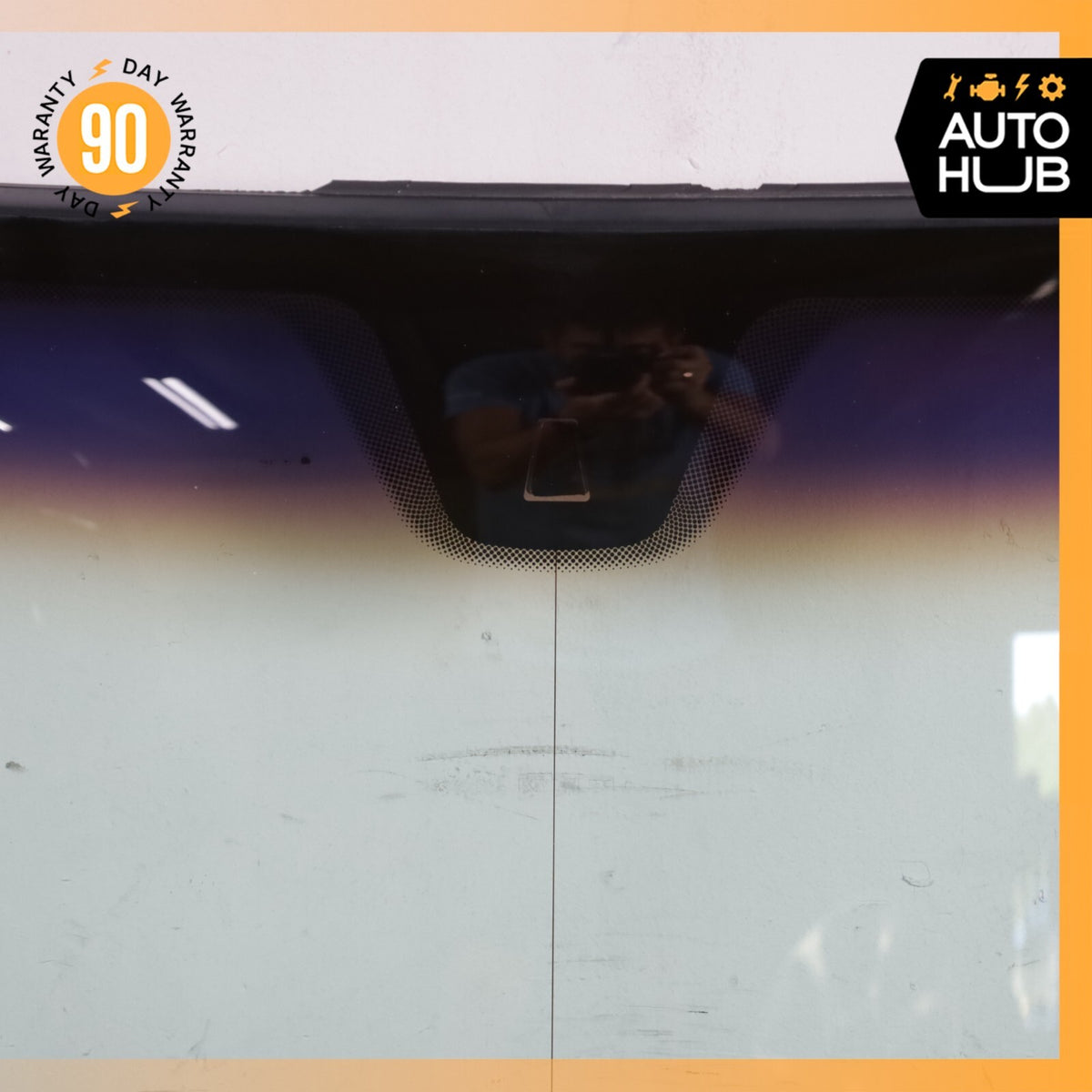 04-07 Maserati M138 Coupe 4200 GT Front Windshield Wind Shield Glass OEM 67k - photo 3
