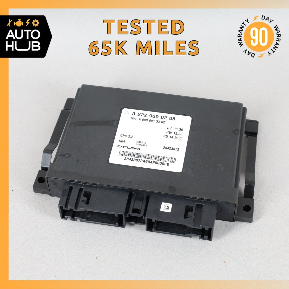14-15 Mercedes W222 S65 S550 Transmission Control Unit TCU 2229000208 OEM - photo 1
