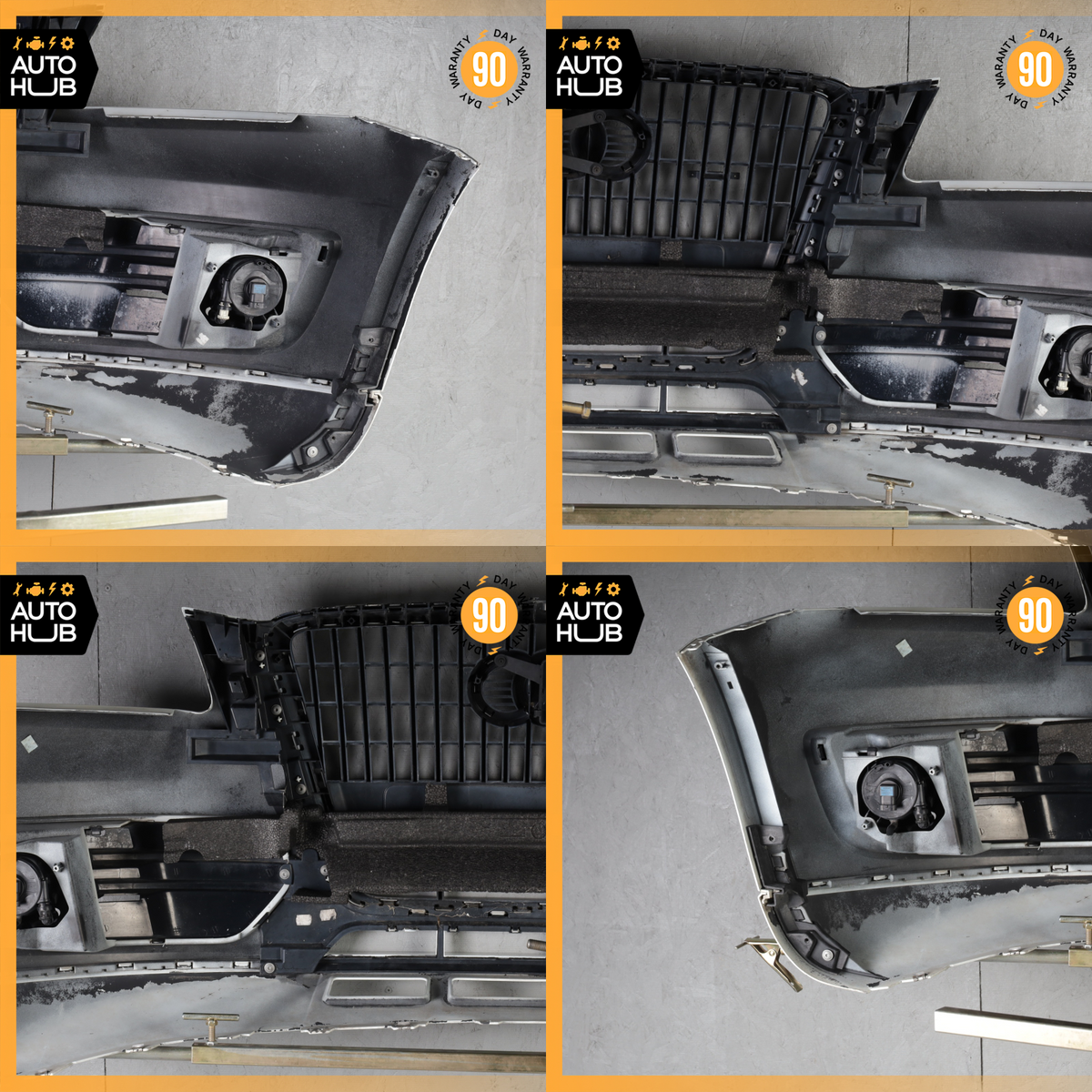 09-12 Audi 8R Q5 Front Bumper Cover Assembly White OEM - photo 21
