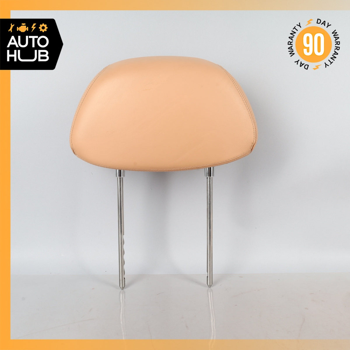 Bentley Arnage Front or Rear Seat Headrest Head Rest Brown OEM 50k - photo 2