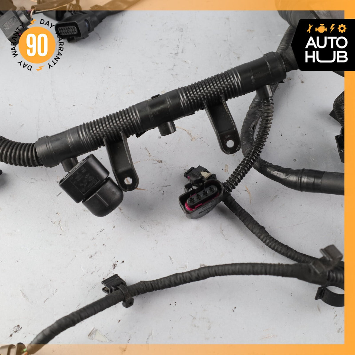 15-18 Porsche Cayenne 958 E-Hybrid Engine Motor Wire Wiring Cable Harness OEM - photo 8