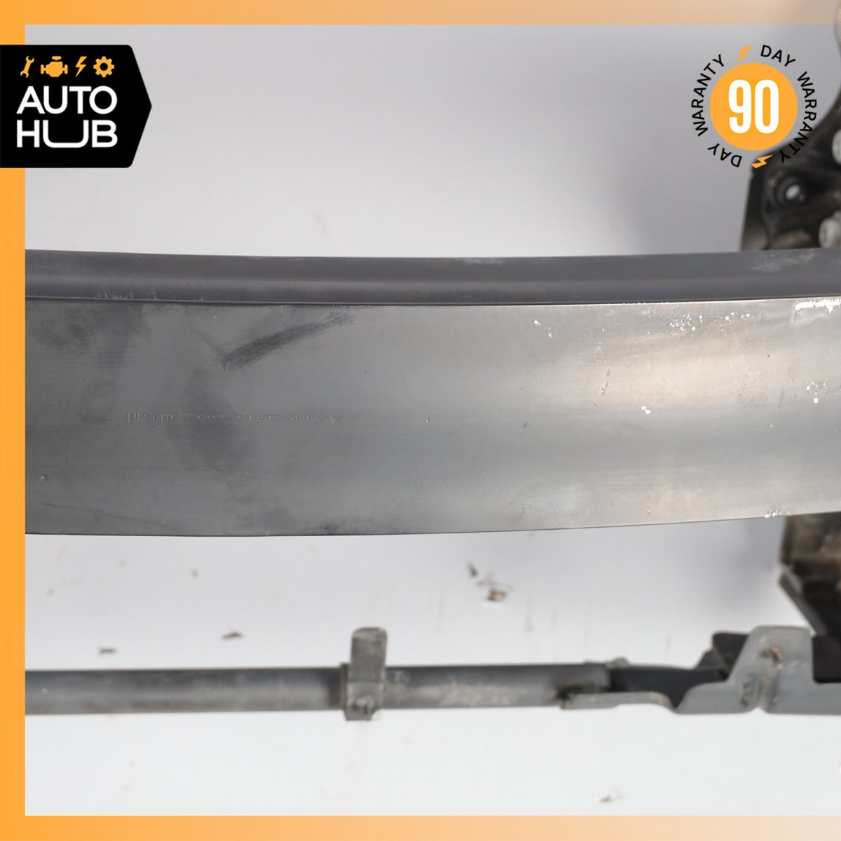 Mercedes R230 SL500 Front Bumper Reinforcement Bar Lower Radiator Support OEM - photo 4