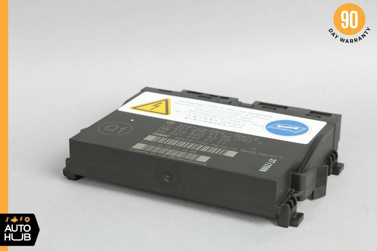 07-10 Mercedes W216 CL550 S63 Front Left or Right Seat Contour Control Module - photo 3