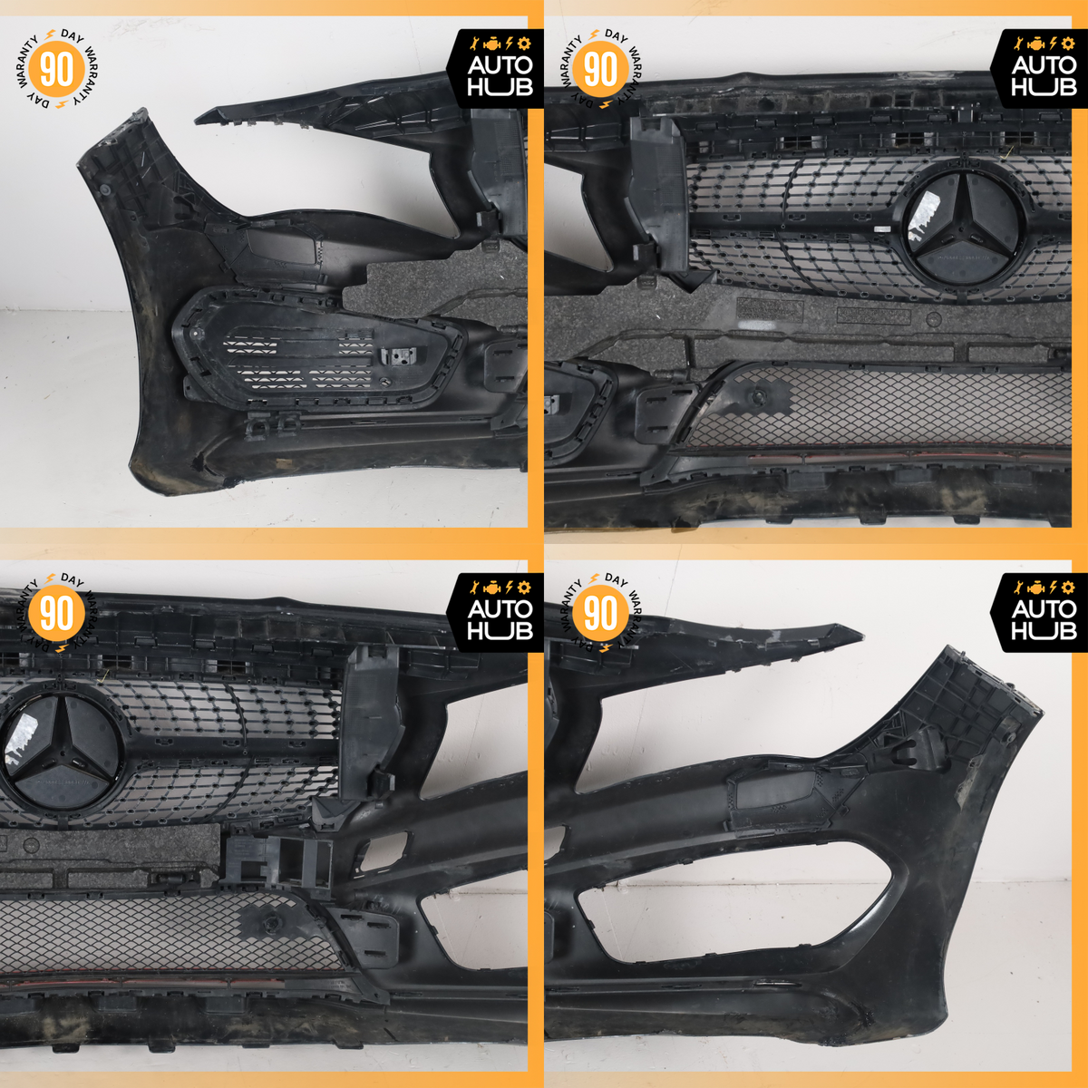 14-16 Mercedes W117 CLA250 CLA45 AMG Sport Front Bumper Cover Assembly OEM - photo 20