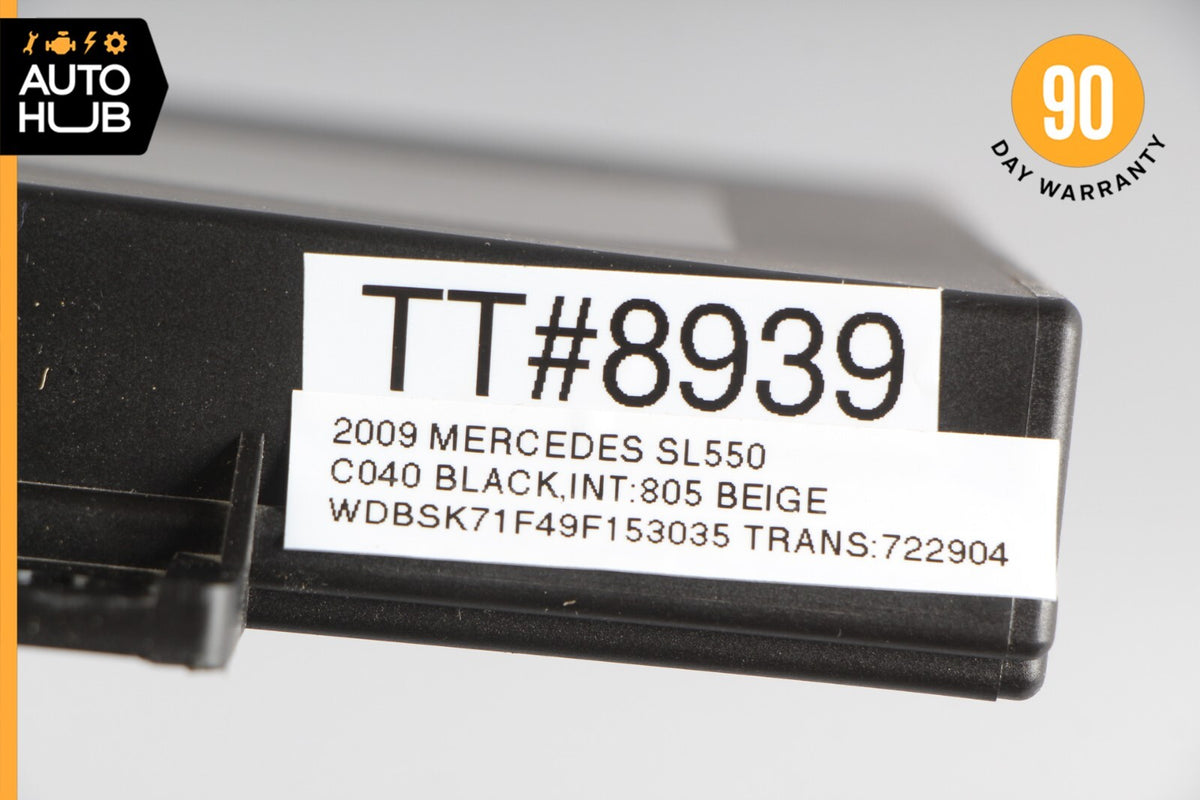 07-12 Mercedes R230 SL550 SL600 SL63 AMG Keyless Go Entry Control Module OEM - photo 11