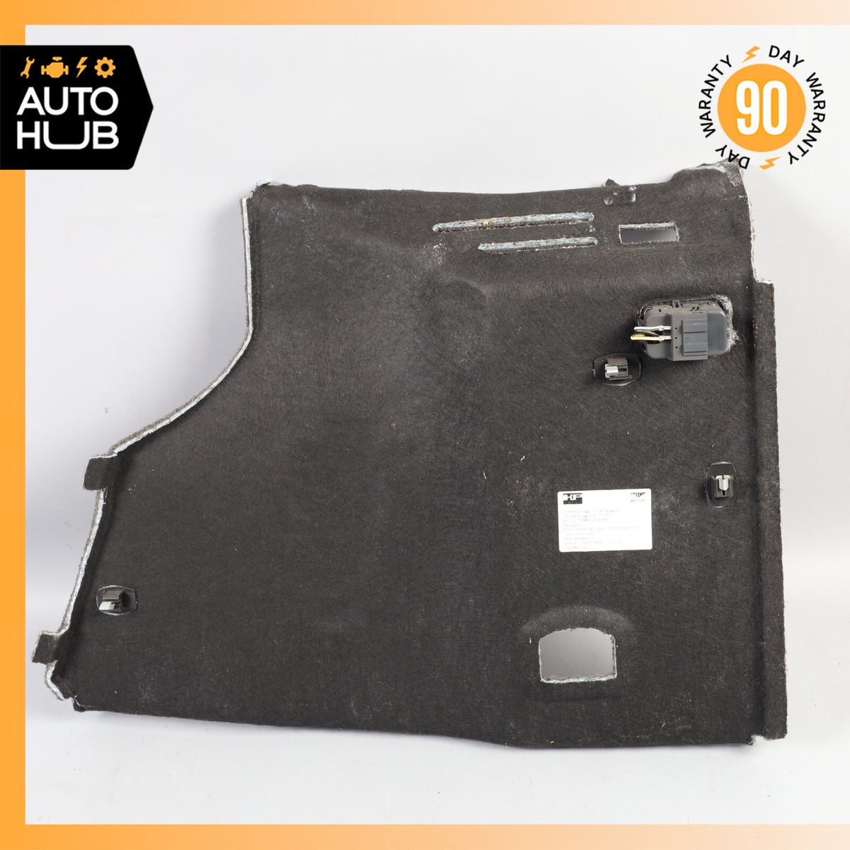 Bentley Continental GT Coupe Rear Left Trunk Tailgate Liner Carpet Panel OEM - photo 7
