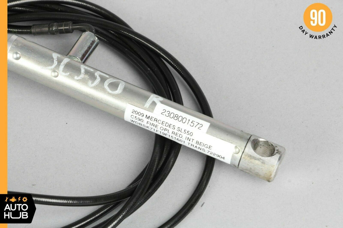 Mercedes R230 SL500 SL55 AMG Convertible Top Right Side Load Assist Cylinder OEM - photo 4
