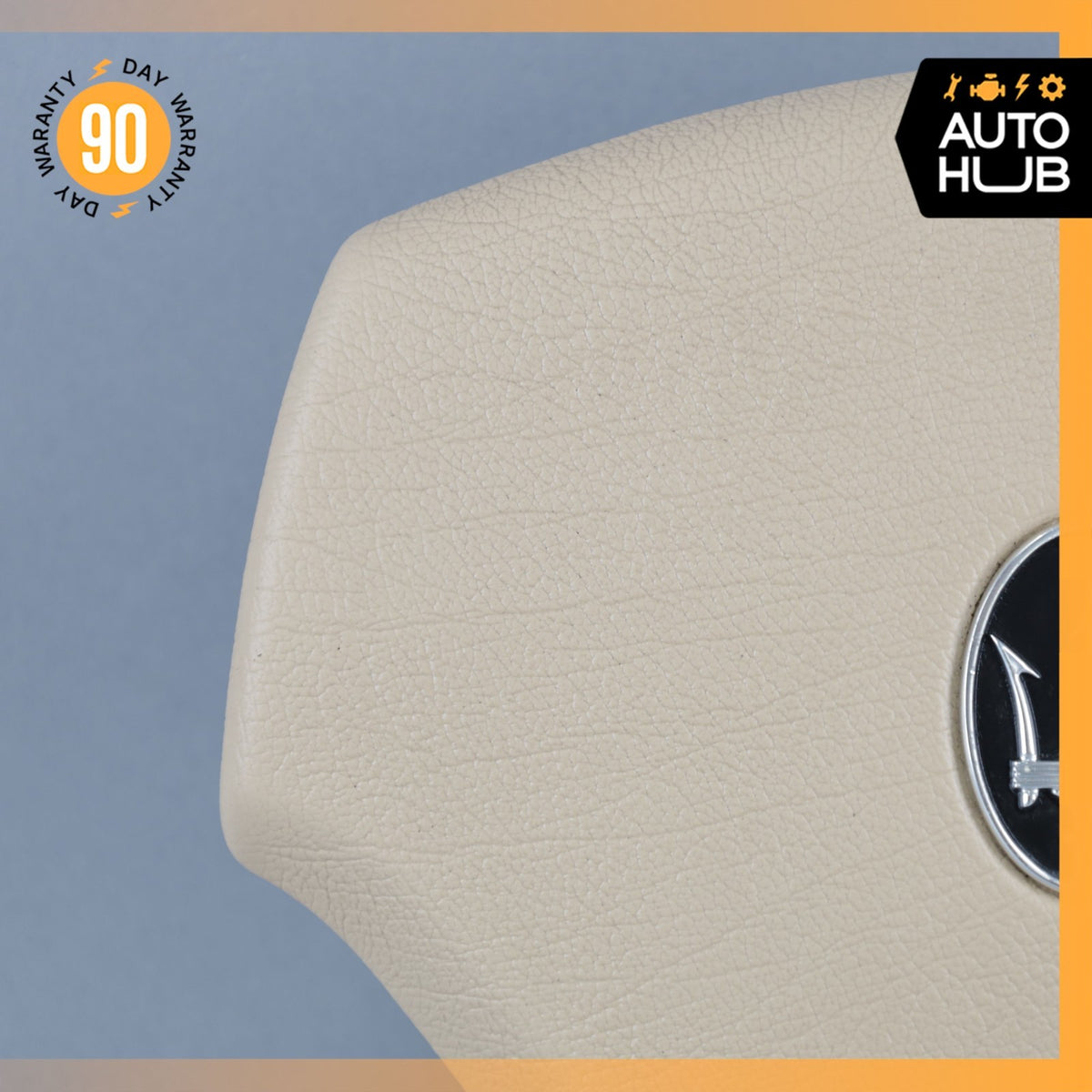 08-19 Maserati GranTurismo S M145 Steering Wheel Air Bag Airbag Beige OEM 47k - photo 3