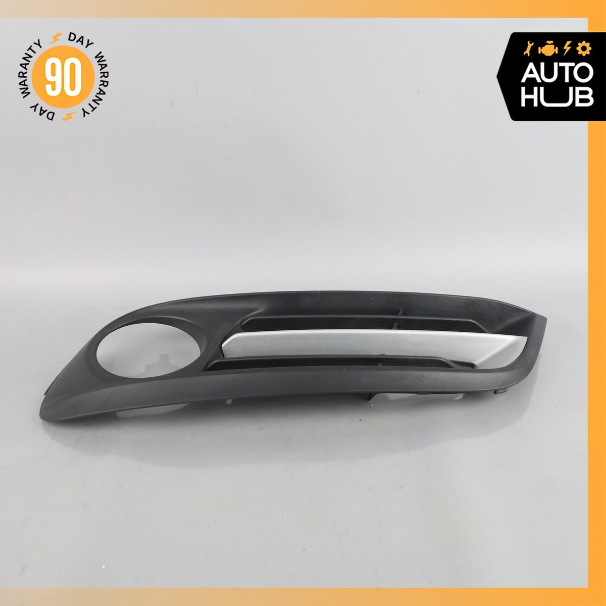 14-16 BMW F10 528i 535i Front Left Bumper Fog Light Grille 51117331735 OEM - photo 8