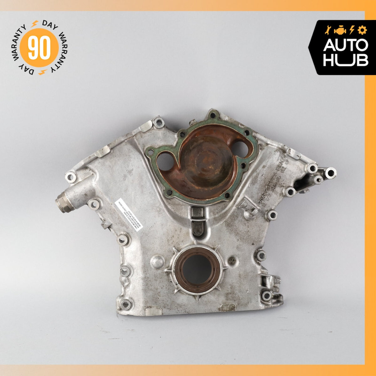 93-02 Mercedes R120 SL600 S600 M120 Engine Motor Timing Cover 1200150502 OEM - photo 1