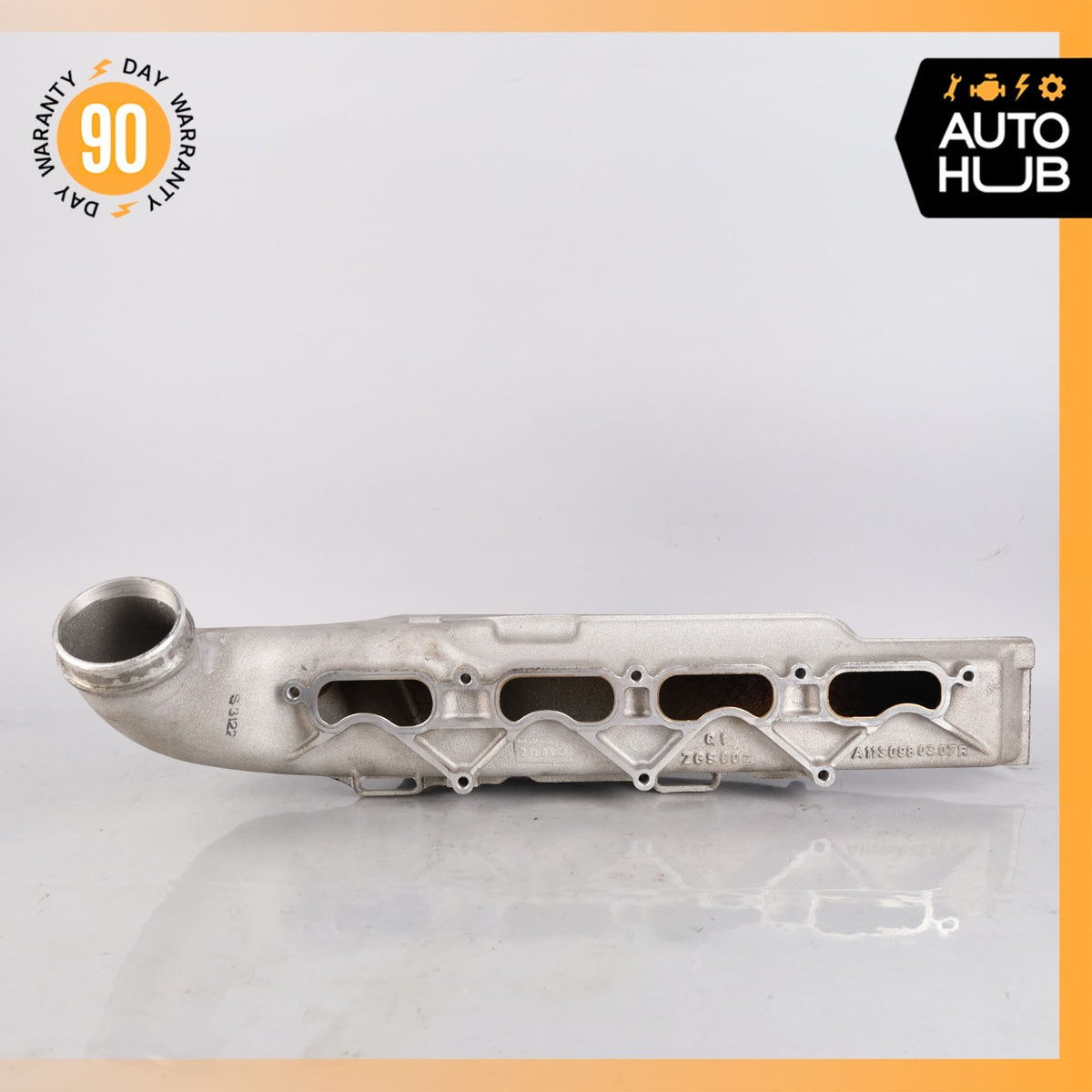 Mercedes R230 SL55 E55 AMG Left Side Engine Kompressor Air Intake Manifold OEM - photo 6
