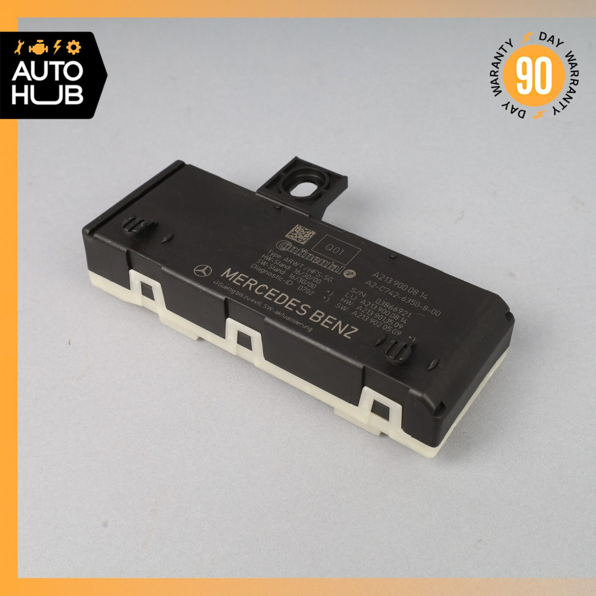 2019 Mercedes W205 C300 Trunk Lid Liftgate Tail Gate Control Module OEM 50k - photo 2