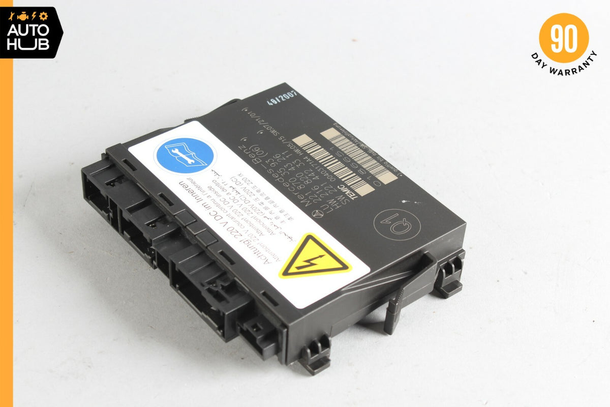 07-10 Mercedes W221 S550 S63 Front Left or Right Seat Contour Control Module OEM - photo 3